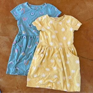 Cat & Jack | Girls' Pocket Dress Bundle | M (7/8)